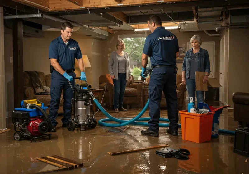 Basement Water Extraction and Removal Techniques process in Atlantic Beach, NC